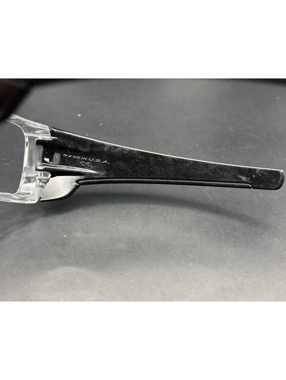 Oakley Batwolf Polished Clear/Black Frame